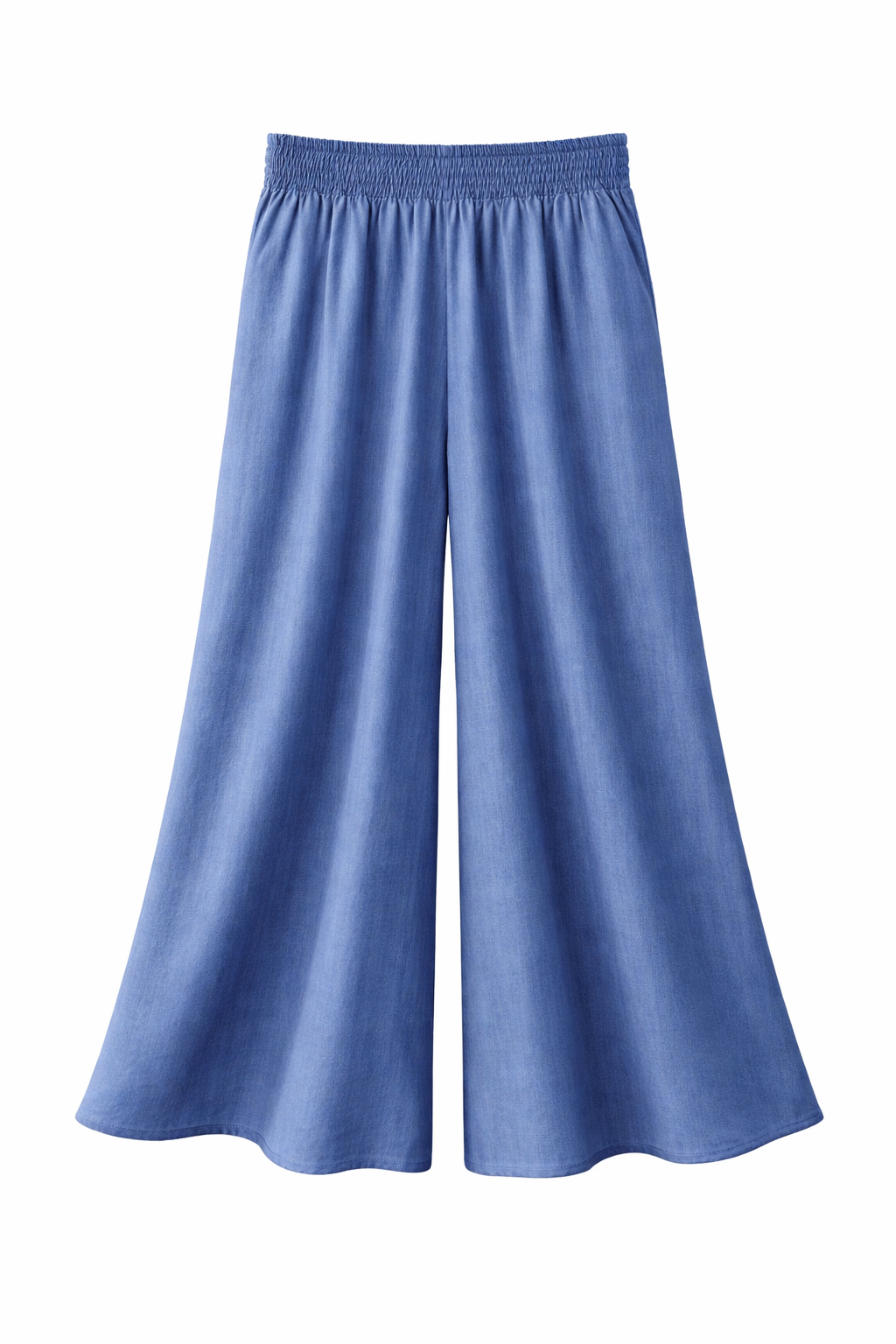 Soft Denim Flow Wide Leg Pants Nr 5✨