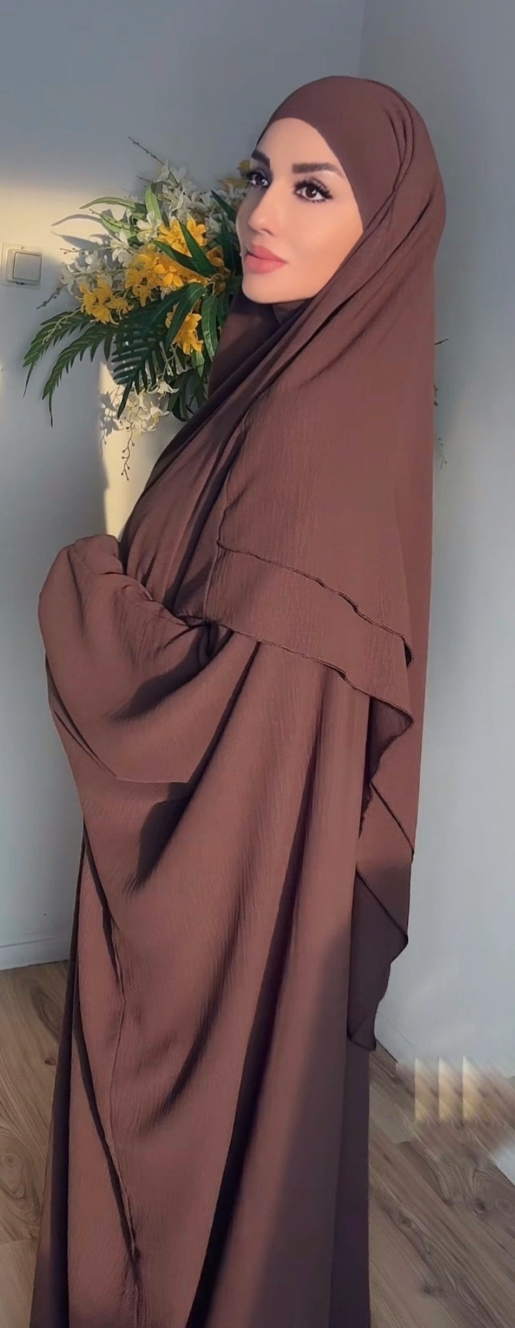 💫 Ramadan Collection Tweelaagse Khimaar voor Rust & Bedekking