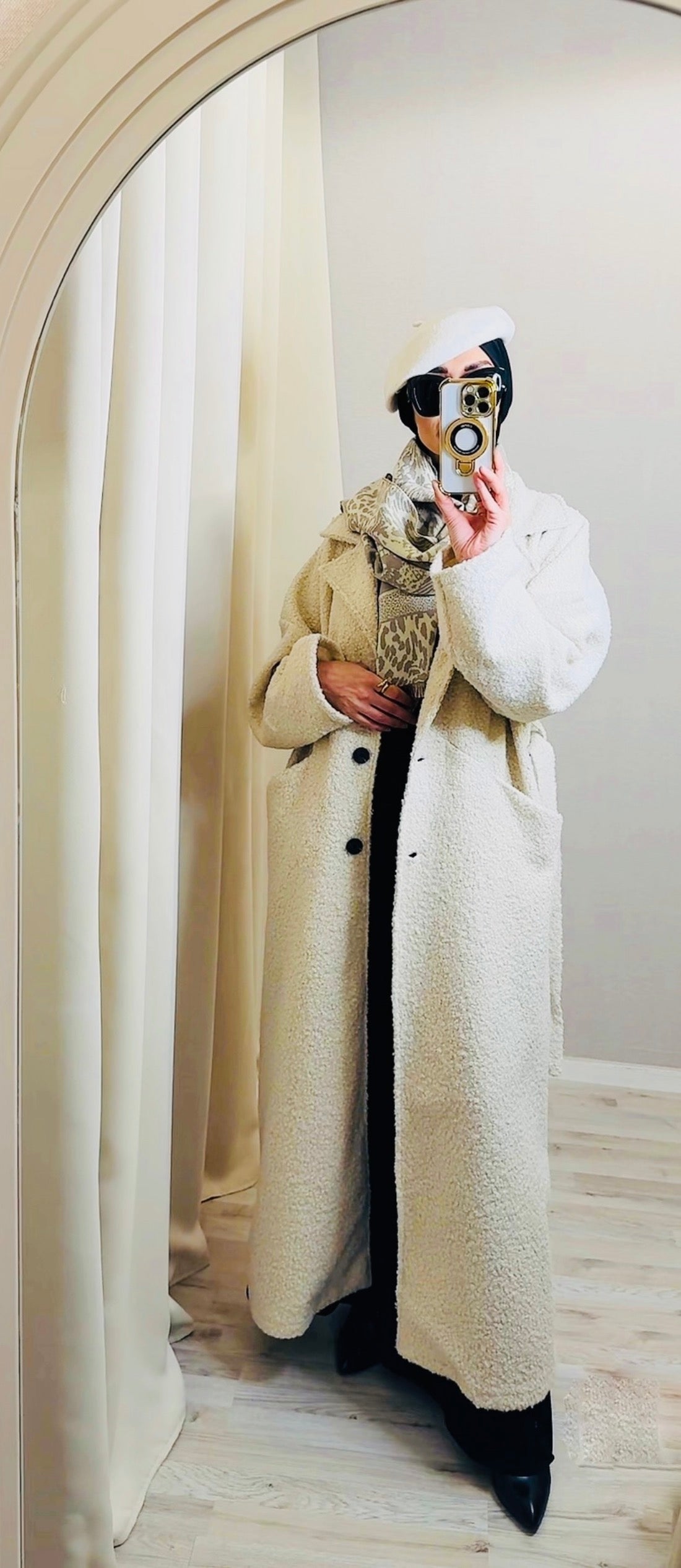 Teddy Mantel Lang Model | Luxe & Comfortabel ✨