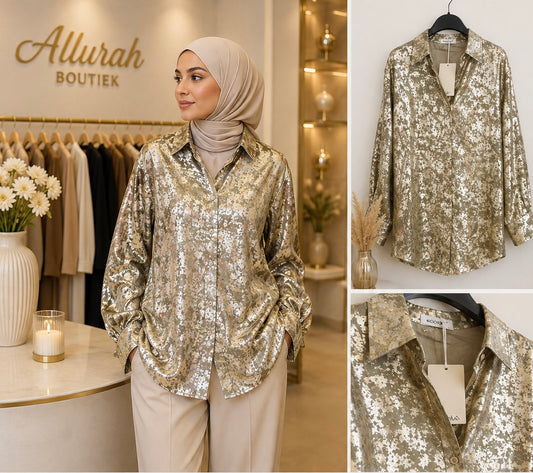 Lumière Satin Blouse 🍂