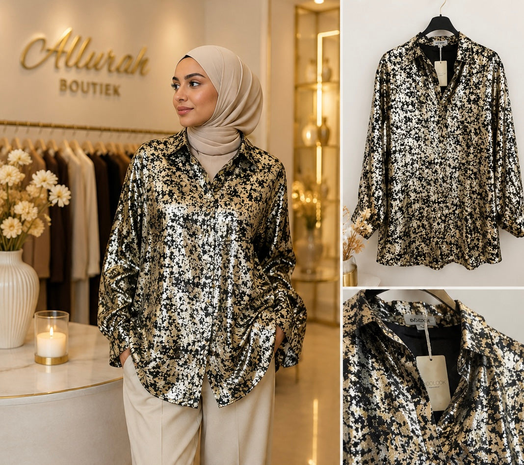 Lumière Satin Blouse 🍂