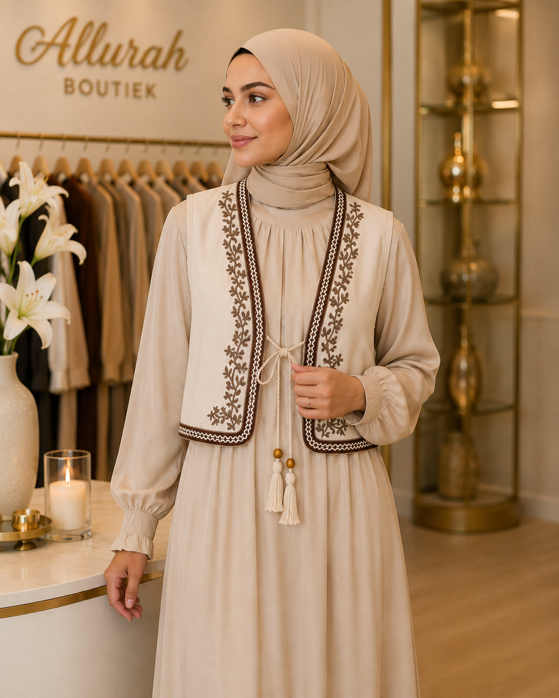 Amira Embroidered Gilet 🍂