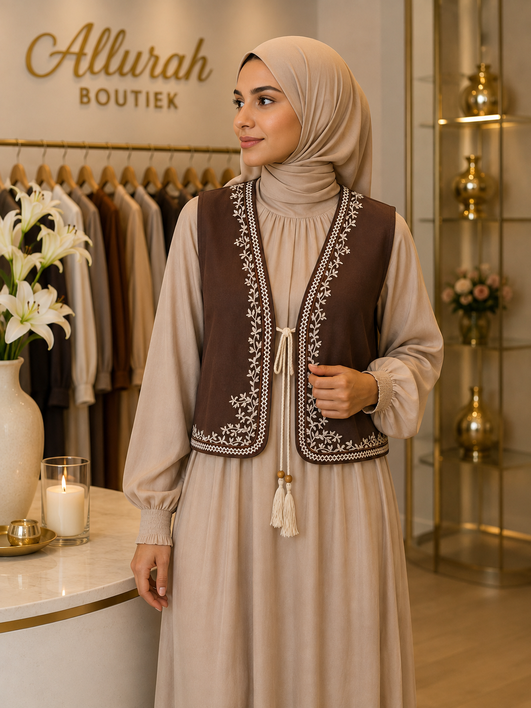 Amira Embroidered Gilet 🍂