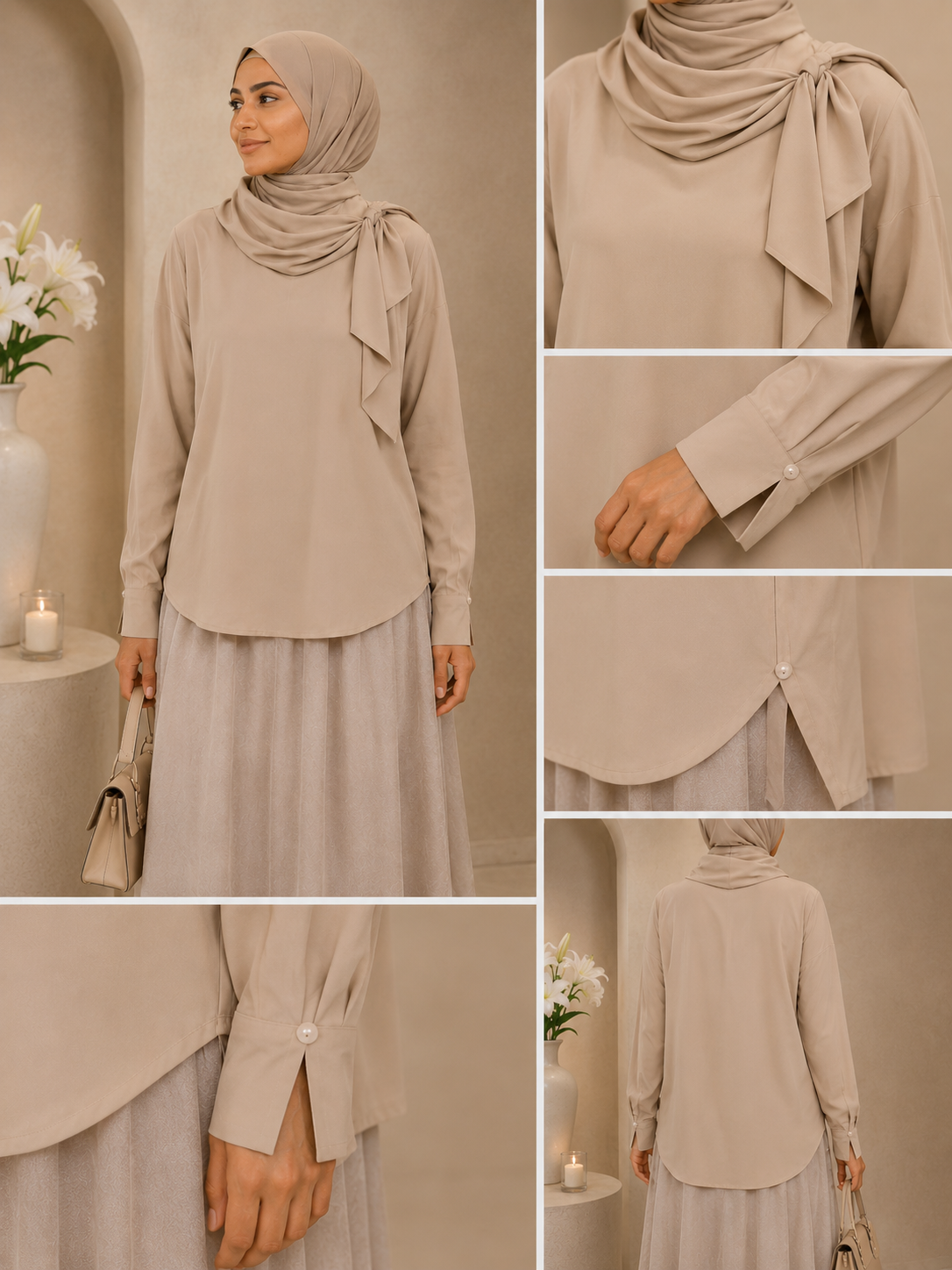 Liyana Elegant Blouse 🍂