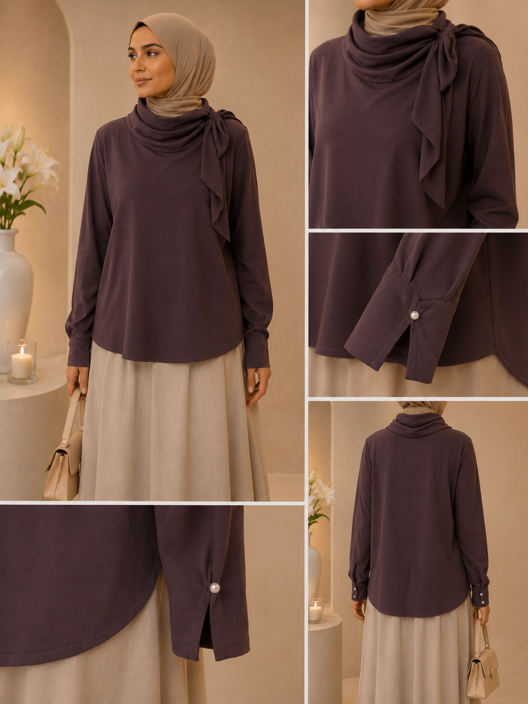Liyana Elegant Blouse 🍂