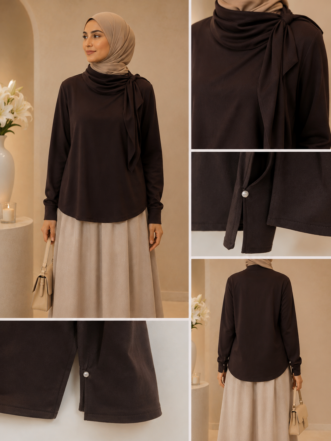 Liyana Elegant Blouse 🍂