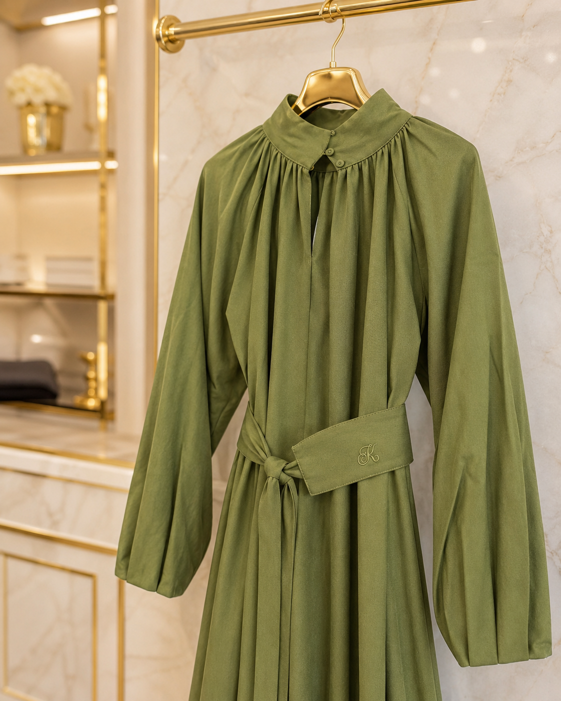 Amara Pleated Dress