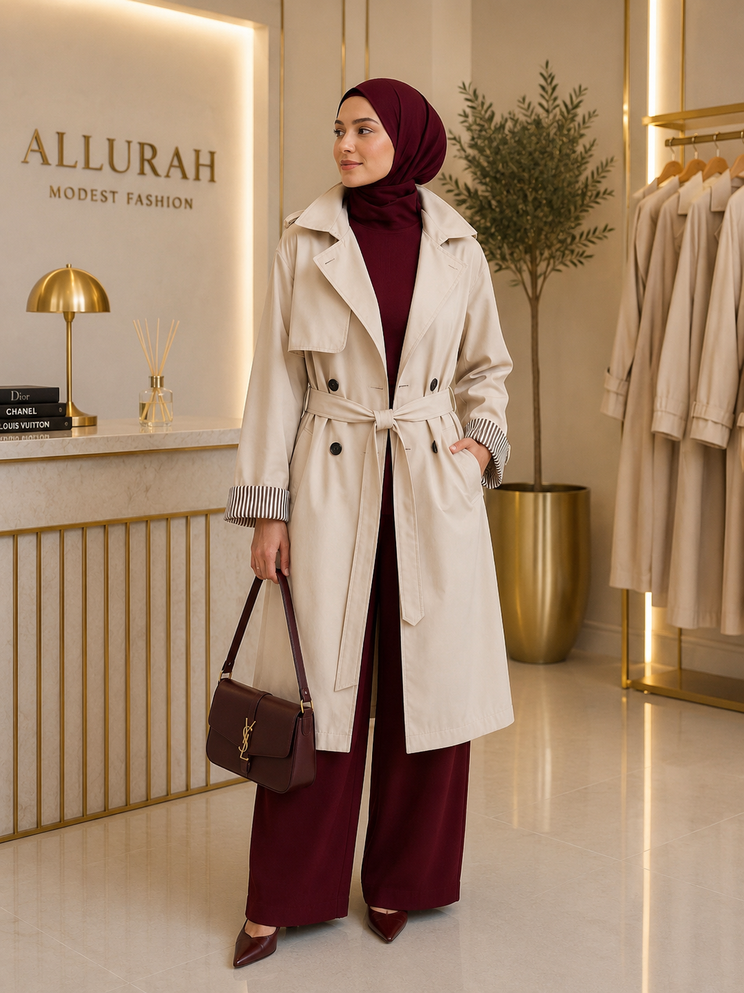 Elara Trench Coat