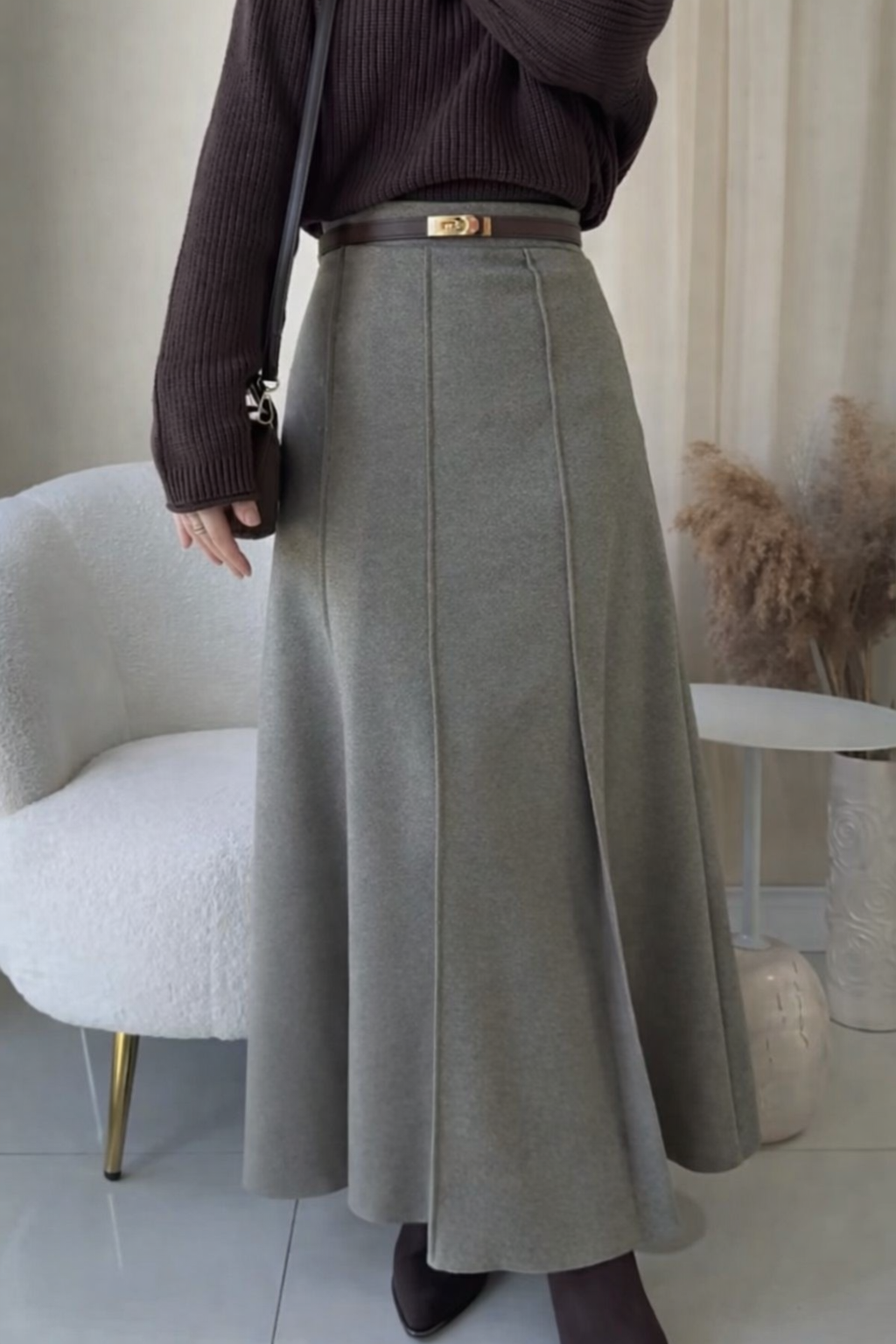 Een elegante A-lijn rok stijlvol én perfect voor de winter 💫