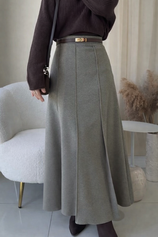 Een elegante A-lijn rok stijlvol én perfect voor de winter 💫